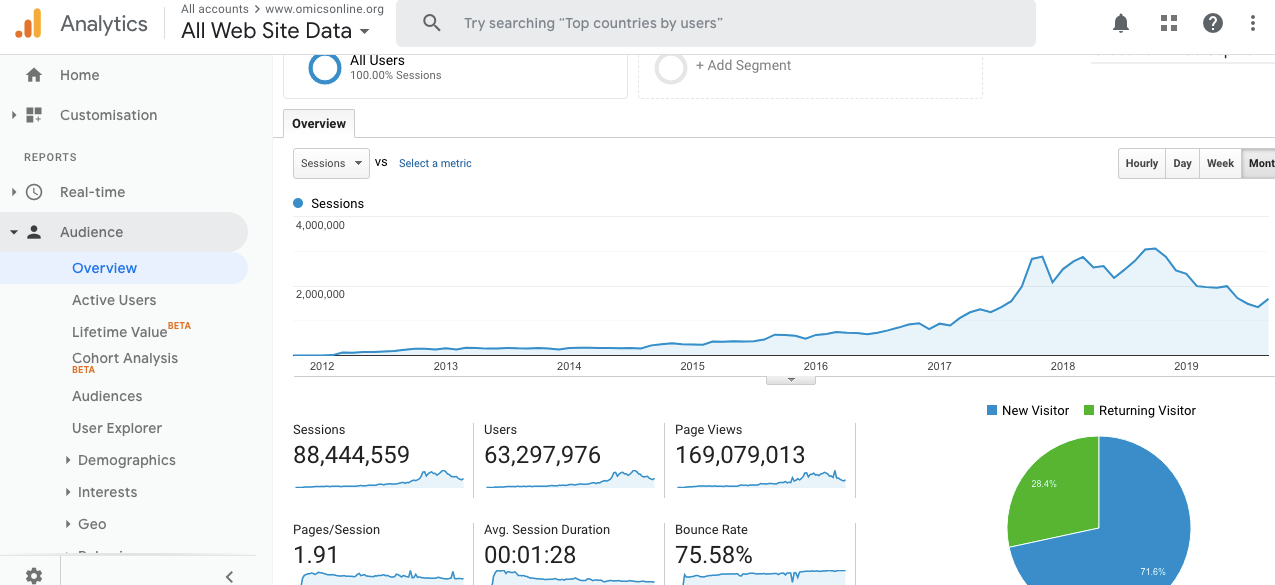 Visitor Analysis Report